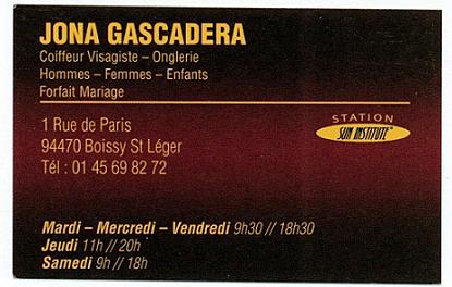 JONA GASCADERA Coiffure